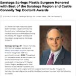 Saratoga Springs Plastic Surgeon Honored With Four Major Awards